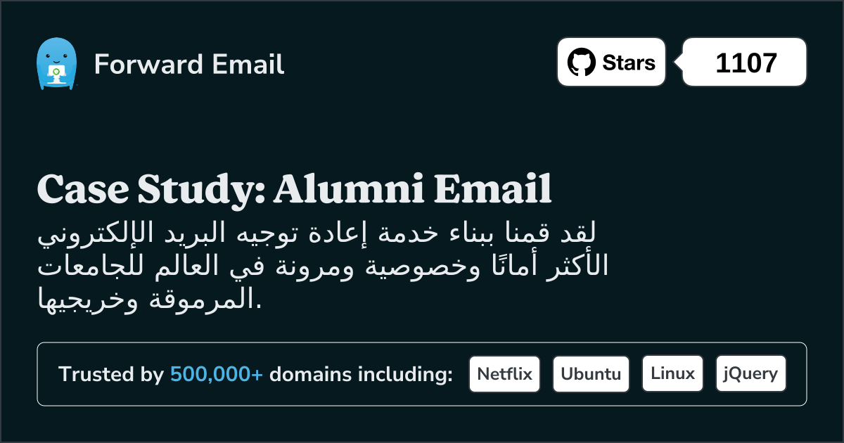 دراسة حالة: كيف يُمكّن البريد الإلكتروني المُوجَّه حلول البريد الإلكتروني للخريجين في أفضل الجامعات