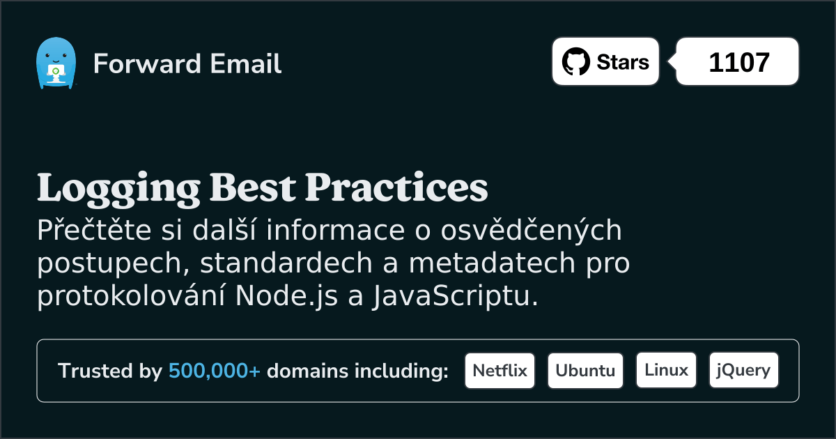 Best Practices for Node.js Logging