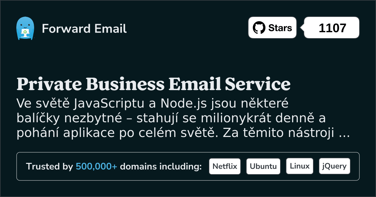 Dekáda dopadů: Jak naše balíčky npm dosáhly 1 miliardy stažení a tvarovaného JavaScriptu