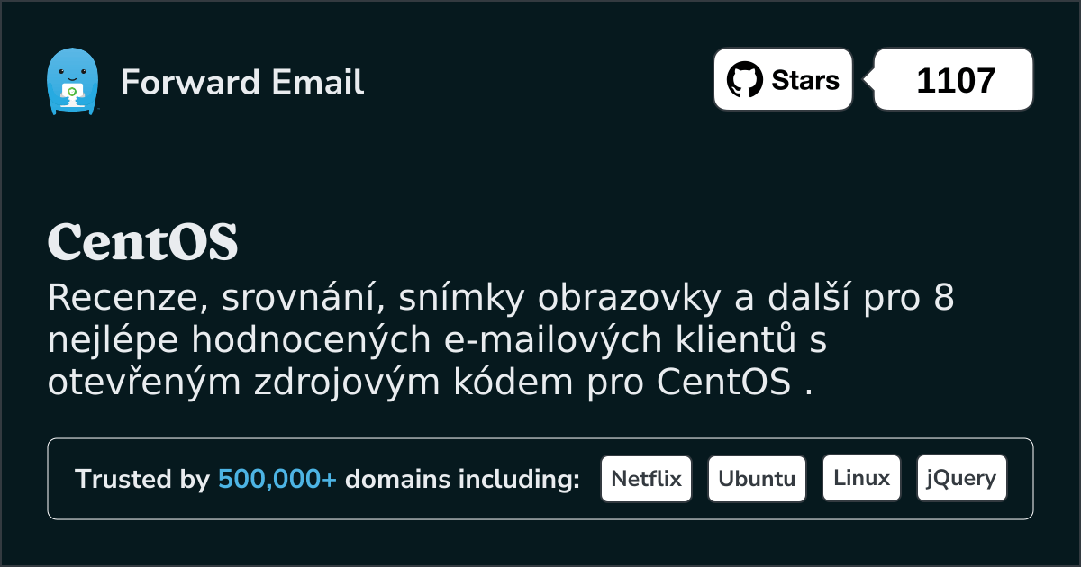 8 nejlépe hodnocených e-mailových klientů s otevřeným zdrojovým kódem pro CentOS v 2025