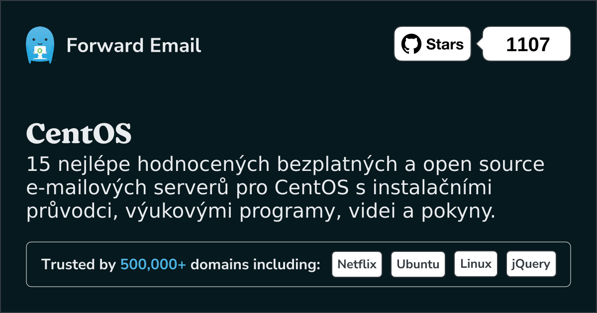 15 nejlépe hodnocených open source e-mailových serverů pro CentOS v 2025