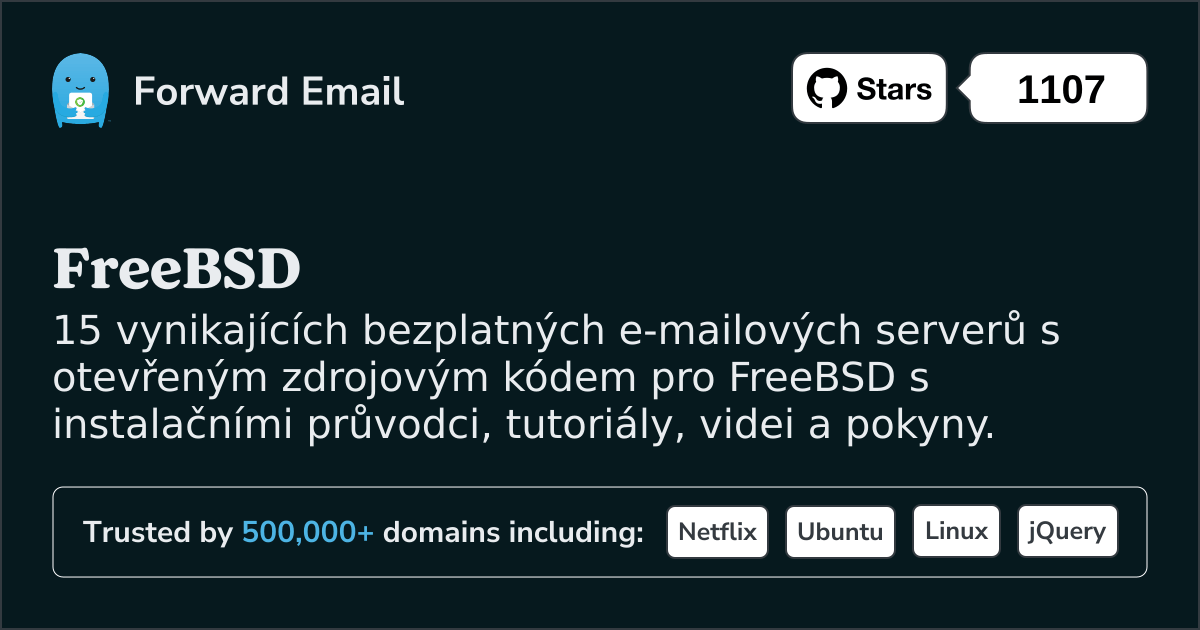 15 vynikajících e-mailových serverů s otevřeným zdrojovým kódem pro FreeBSD v 2025