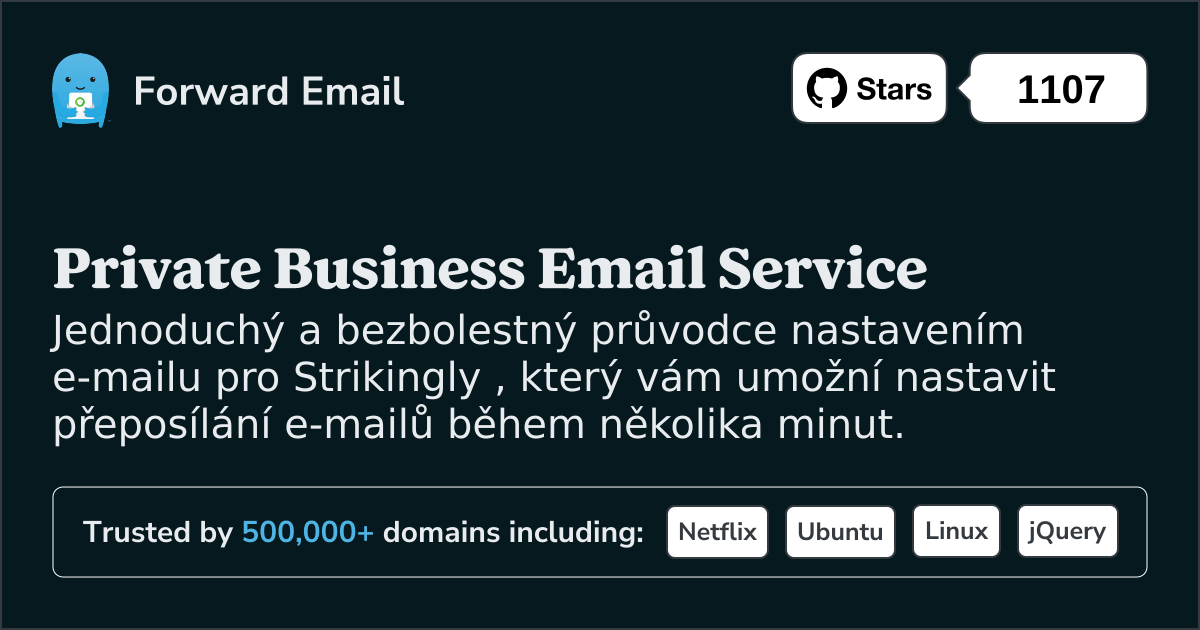 Jak nastavit e-mail pomocí Strikingly
