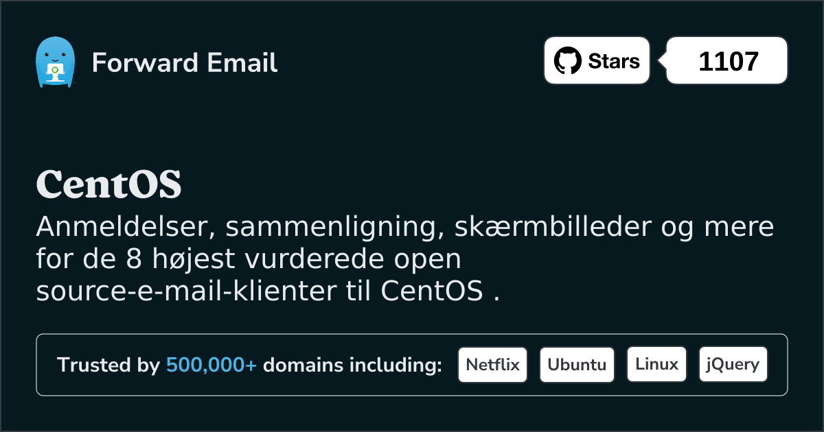 8 højest vurderede Open Source e-mail-klienter til CentOS i 2025
