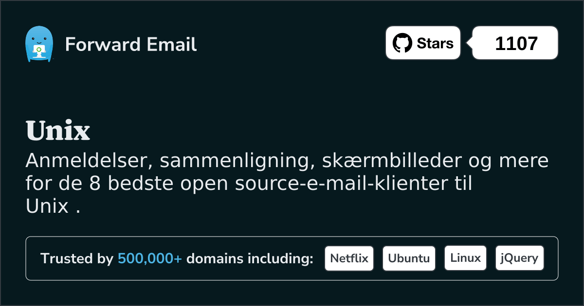 8 Top Open Source e-mail-klienter til Unix i 2025