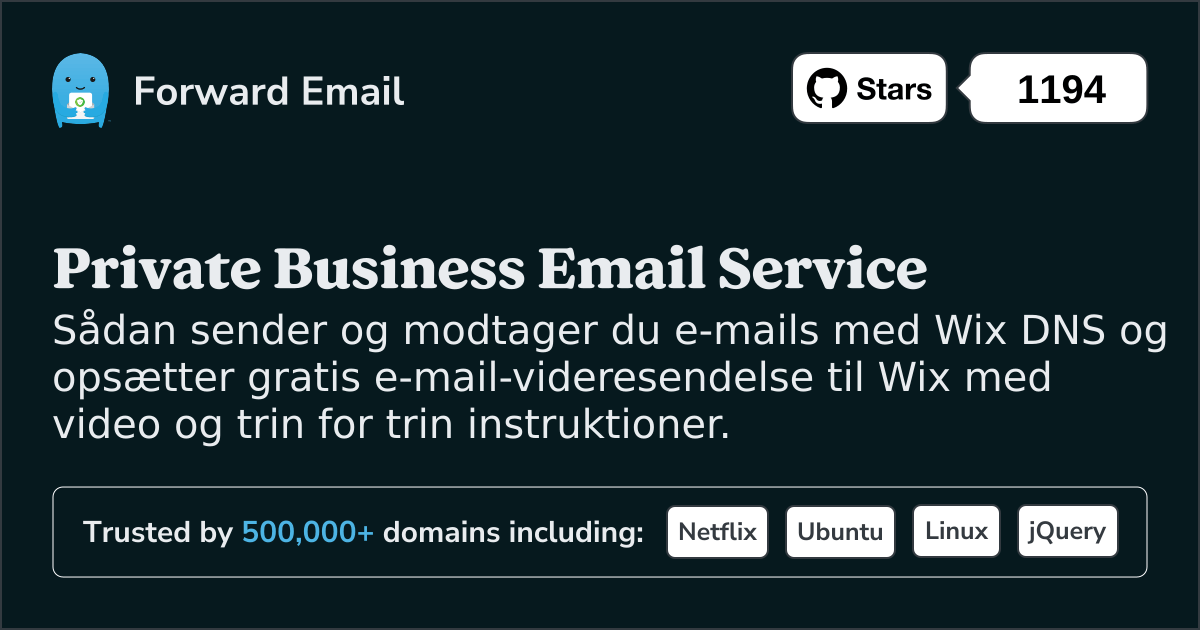 Sådan konfigurerer du e-mail med Wix