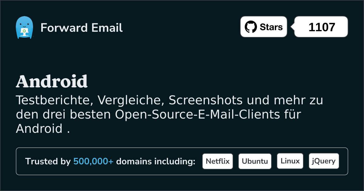 Die 3 besten Open-Source-E-Mail-Clients für Android im 2025