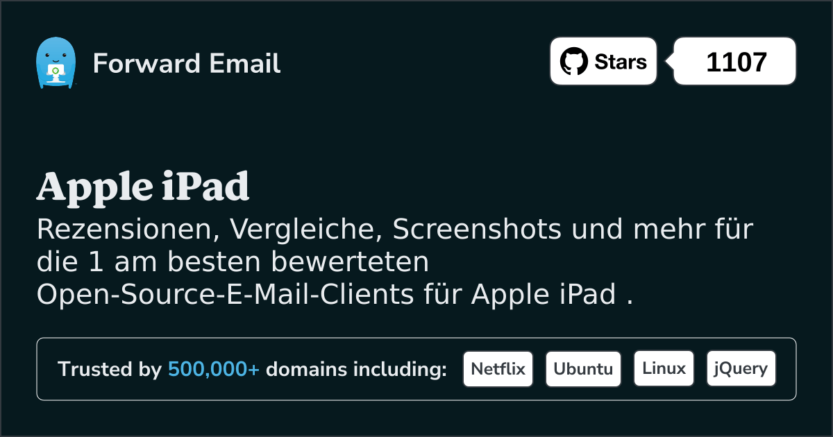 1 bestbewertete Open-Source-E-Mail-Clients für Apple iPad im 2025