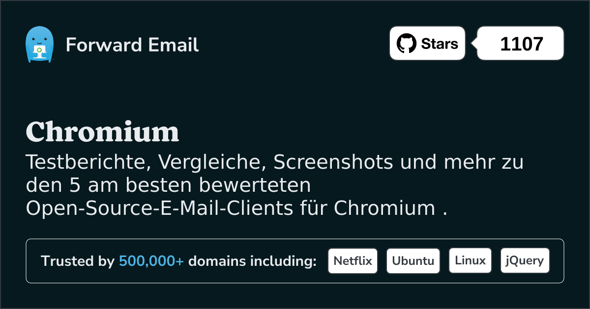 Die 5 am höchsten bewerteten Open-Source-E-Mail-Clients für Chromium im 2025
