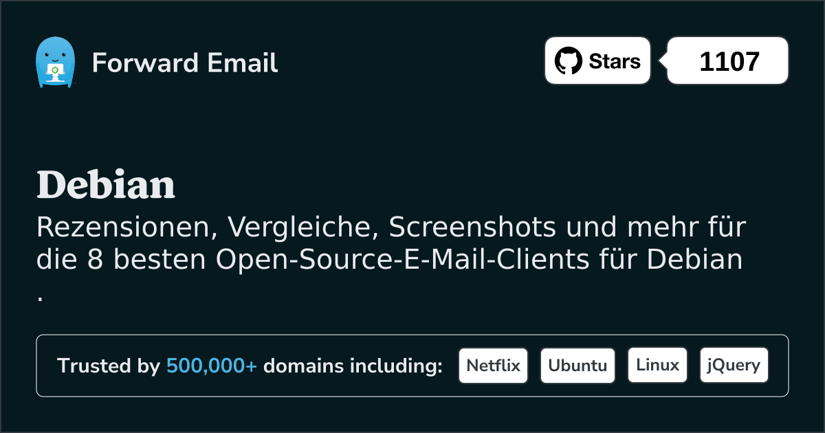 Die 8 besten Open-Source-E-Mail-Clients für Debian im 2025