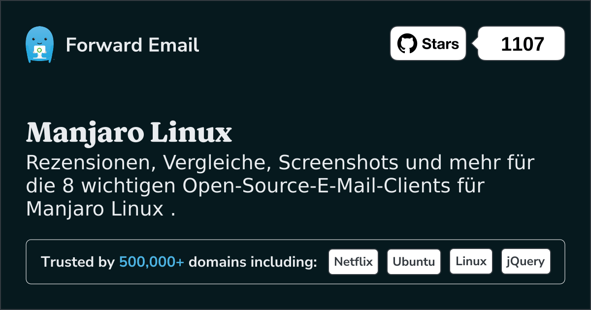 8 wichtige Open-Source-E-Mail-Clients für Manjaro Linux im 2025