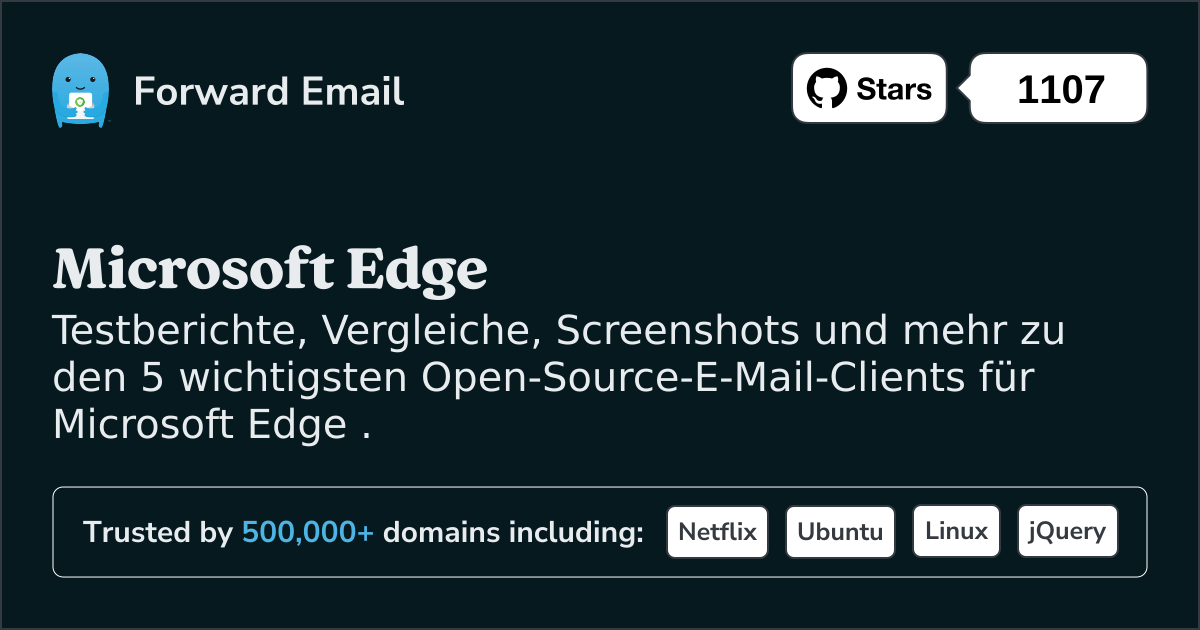 5 wichtige Open-Source-E-Mail-Clients für Microsoft Edge im 2025