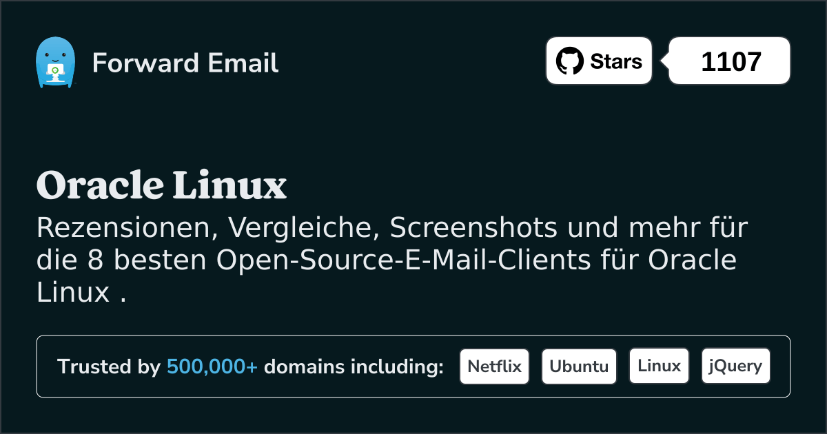 Die 8 besten Open-Source-E-Mail-Clients für Oracle Linux im 2025