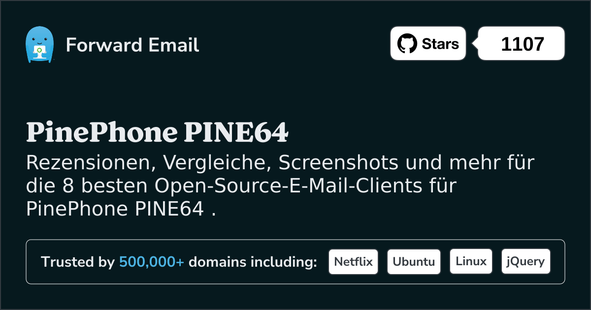 8 Top Open Source E-Mail-Clients für PinePhone PINE64 im 2025
