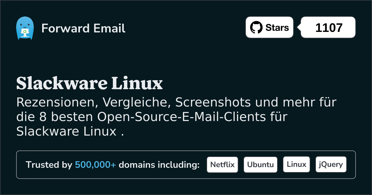 Die 8 besten Open-Source-E-Mail-Clients für Slackware Linux im 2025
