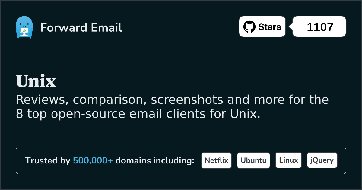 8 Top Open Source Email Clients for Unix in 2025