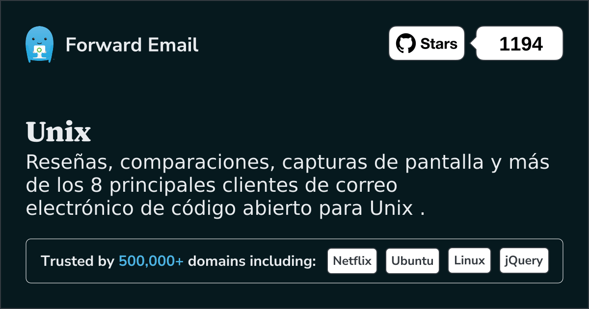 Los 8 mejores clientes de correo electrónico de código abierto para Unix en 2025