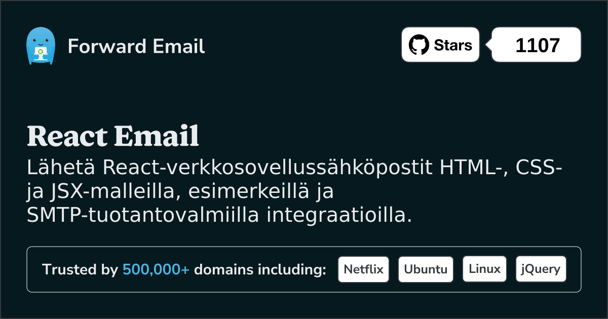 Lähetä React-sähköpostit