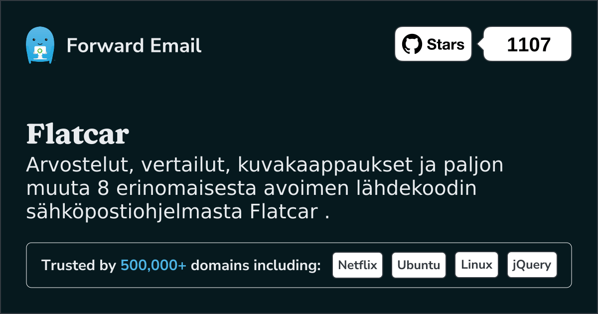 8 erinomaista avoimen lähdekoodin sähköpostiohjelmaa Flatcar vuonna 2025