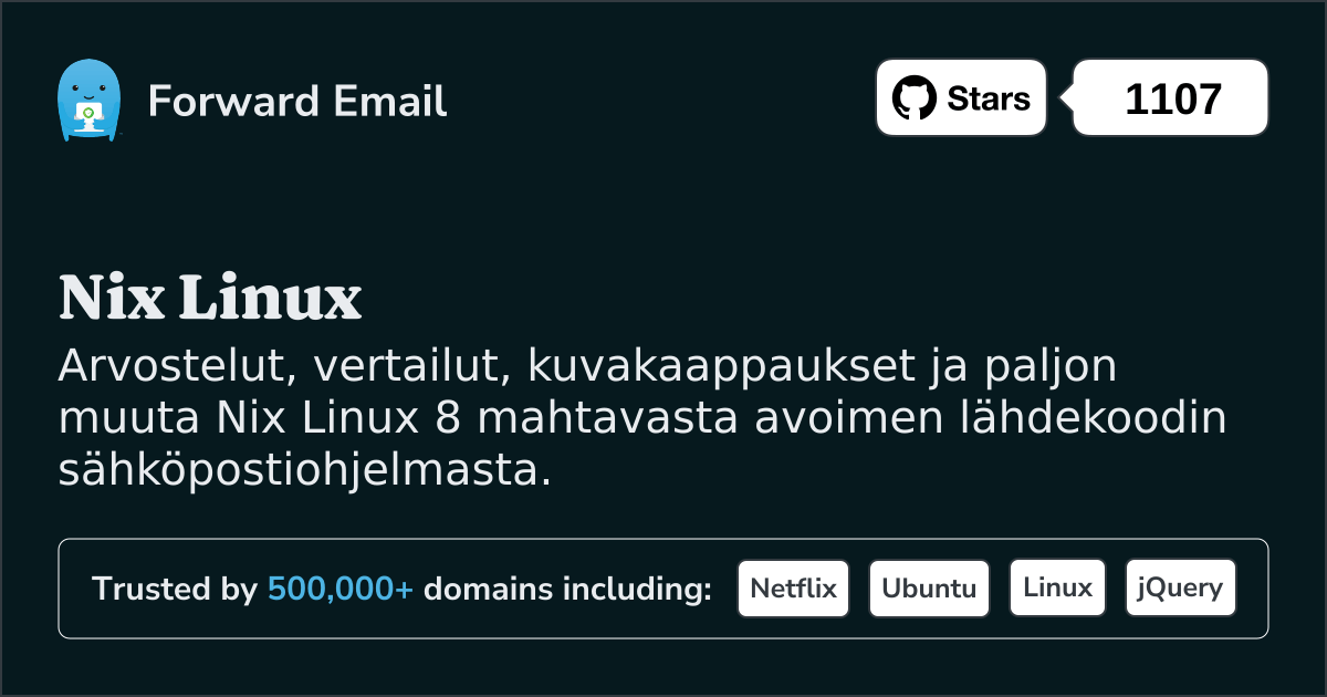 8 mahtavaa avoimen lähdekoodin sähköpostiohjelmaa Nix Linux vuonna 2025