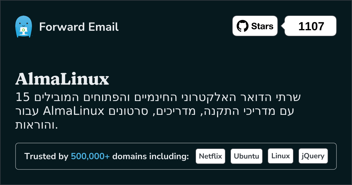 15 שרתי דוא"ל מובילים בקוד פתוח עבור AlmaLinux בשנת 2025