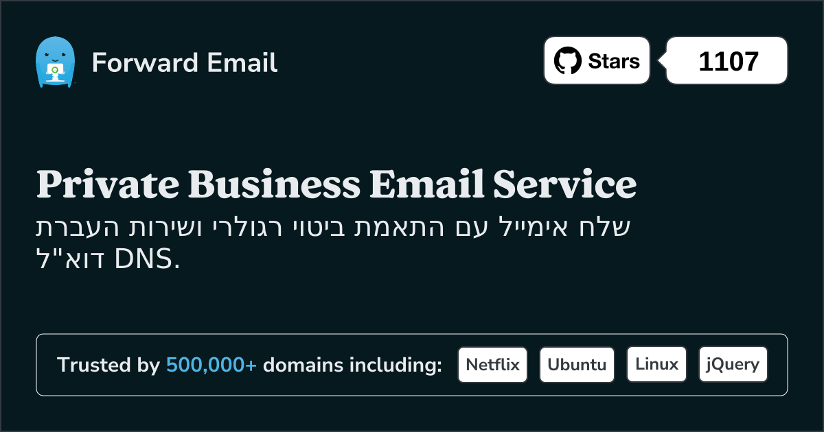 העברת דוא"ל ביטוי רגולרי עבור דומיינים מותאמים אישית