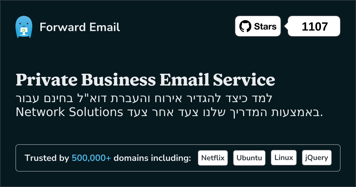 כיצד להגדיר דואר אלקטרוני עם Network Solutions