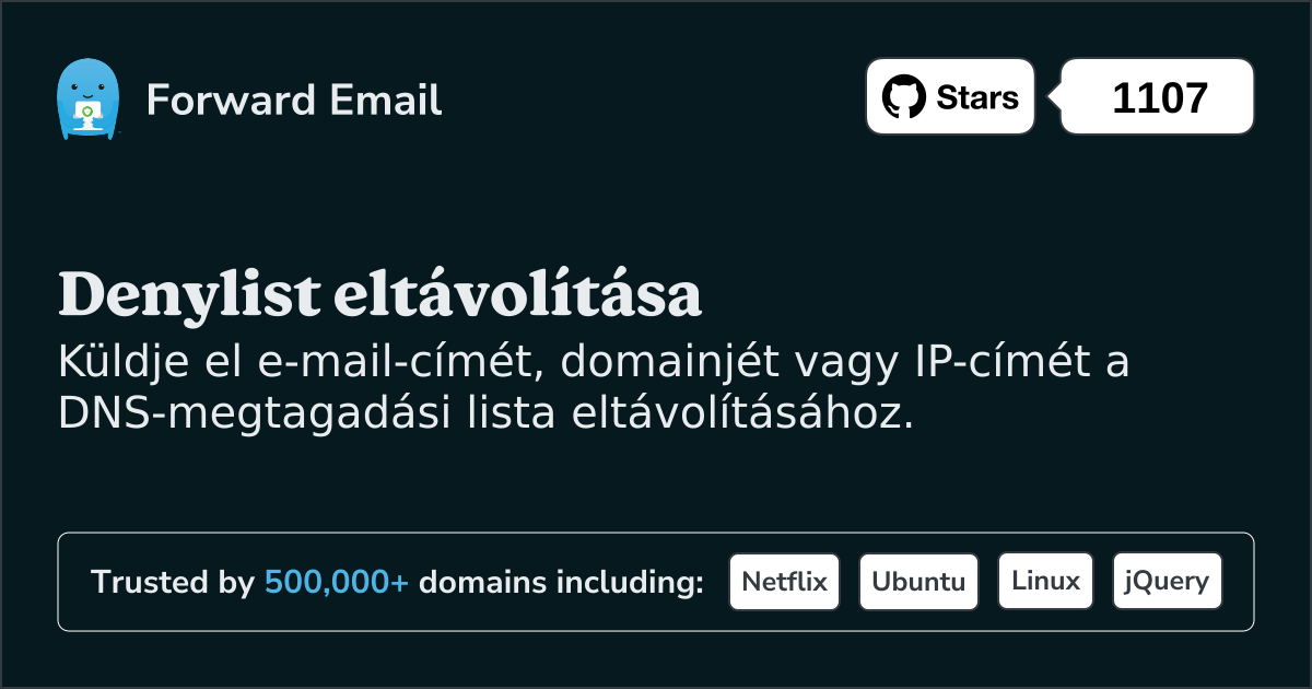 Denylist eltávolítása