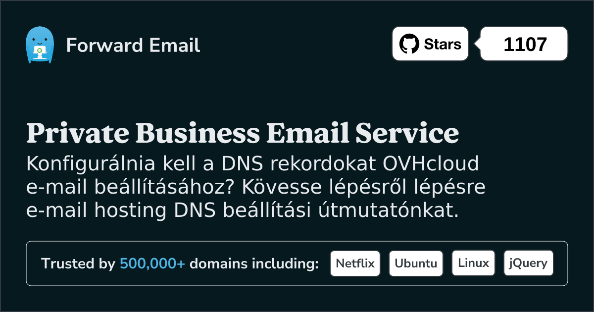Az e-mail beállítása OVHcloud segítségével