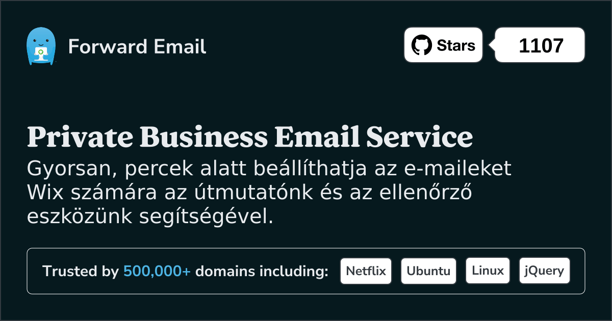 Az e-mail beállítása Wix segítségével