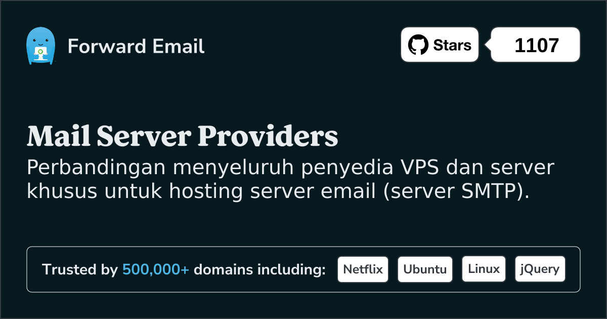 Penyedia Server Email Terbaik