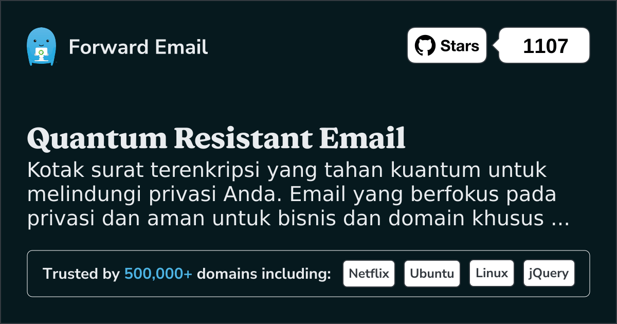 Layanan Email Tahan Kuantum