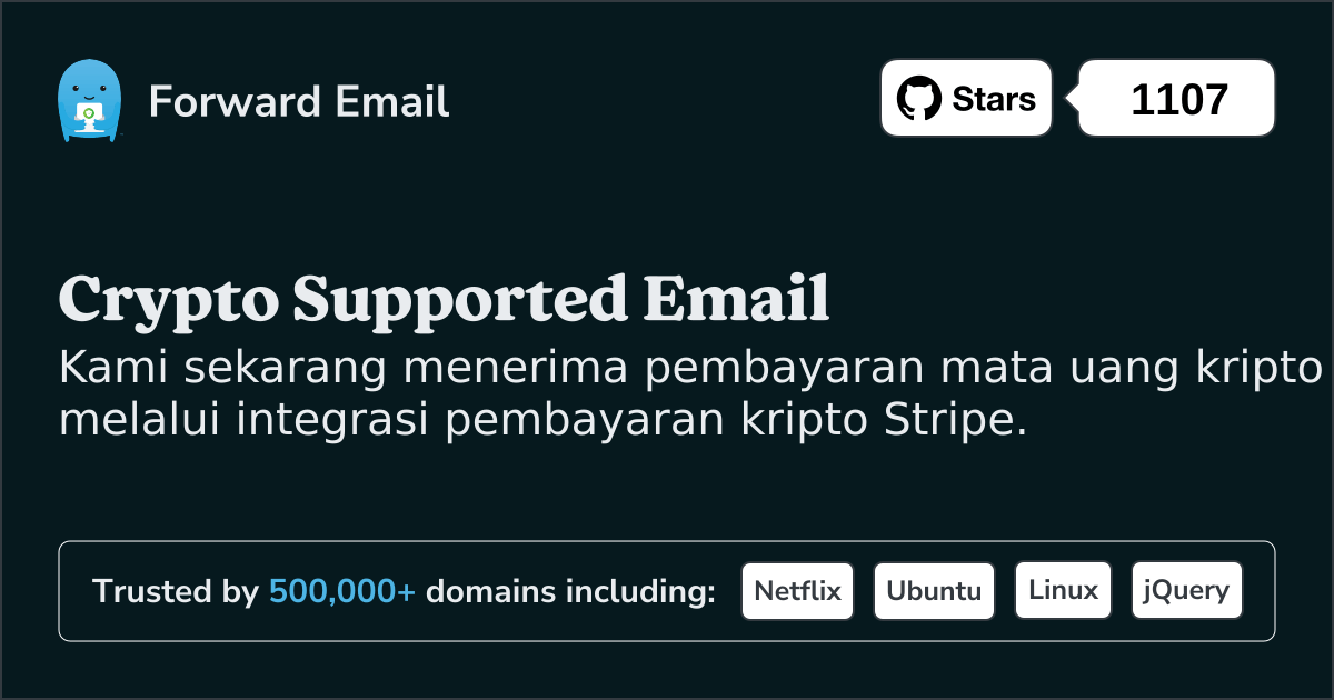 Memperkenalkan Pembayaran Kripto: Privasi yang Ditingkatkan untuk Layanan Email Anda