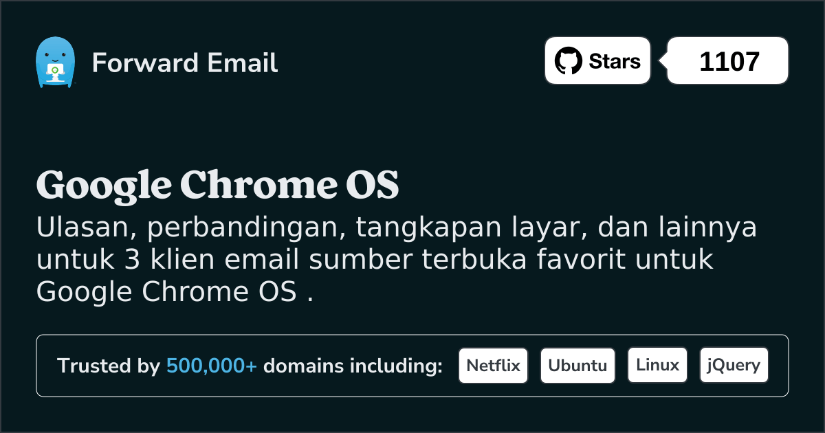3 Klien Email Open Source Favorit untuk Google Chrome OS pada 2025