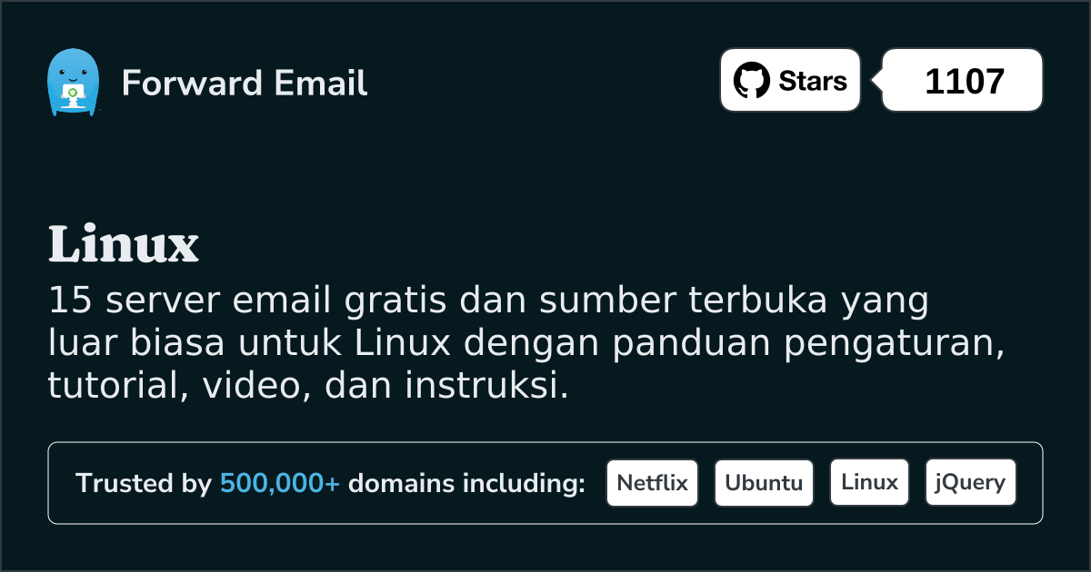 15 Server Email Open Source Terbaik untuk Linux pada 2025
