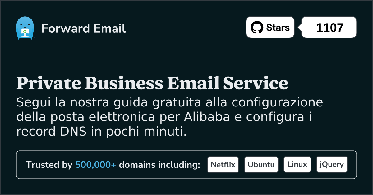 Come impostare l'e-mail con Alibaba