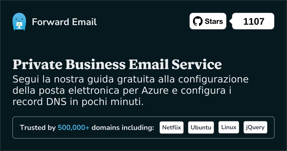 Come impostare l'e-mail con Azure