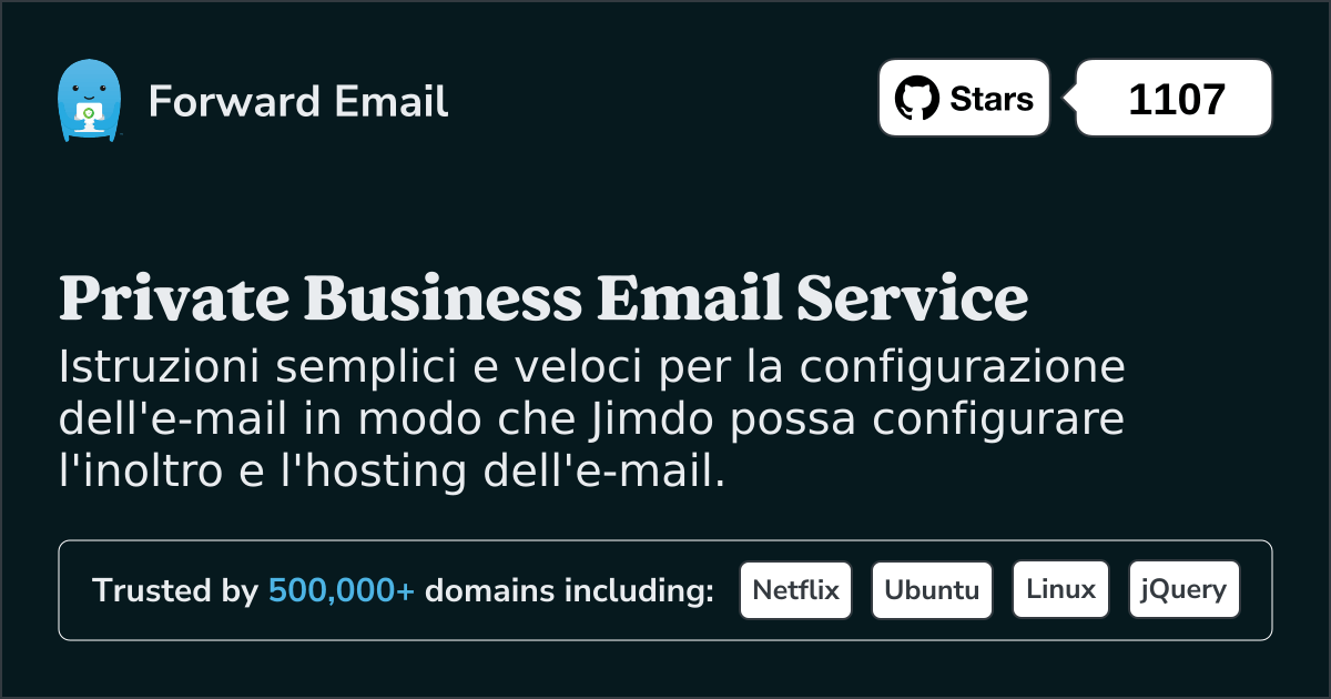Come impostare l'e-mail con Jimdo