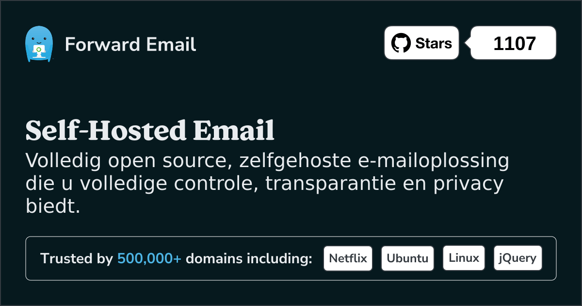 Introductie van onze zelfgehoste e-mailstack