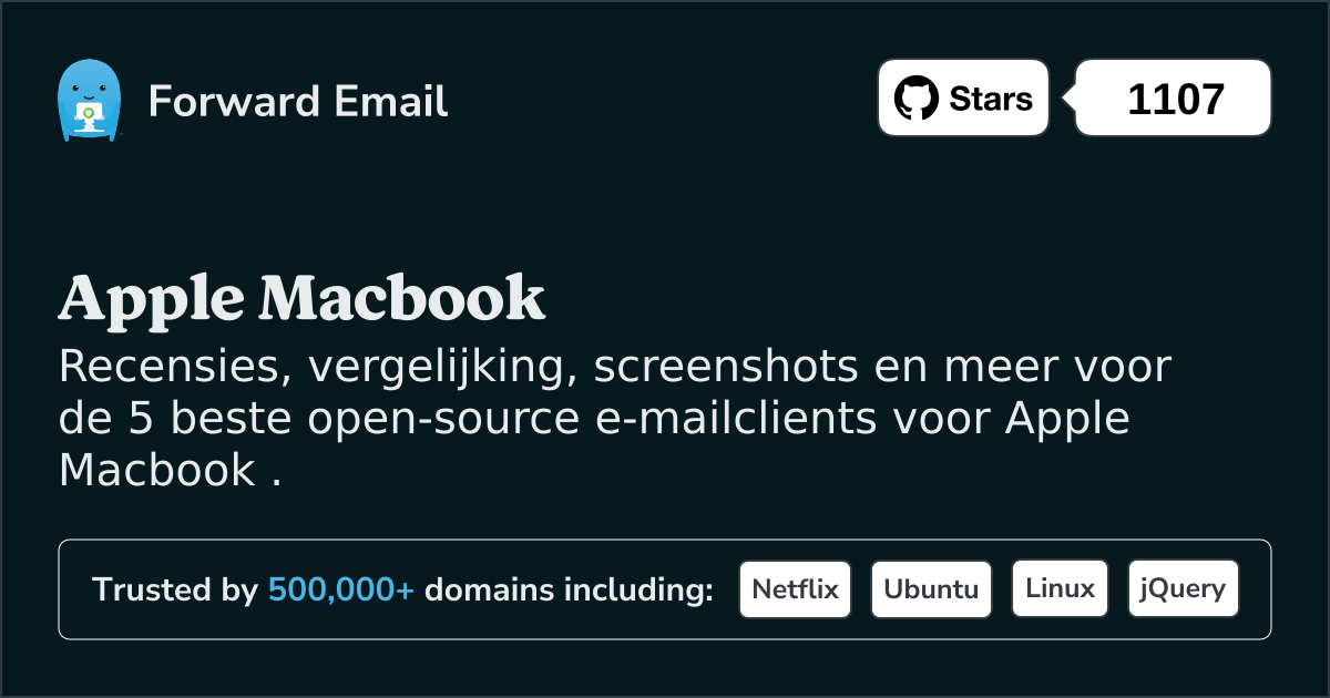 5 beste open source e-mailclients voor Apple Macbook in 2025