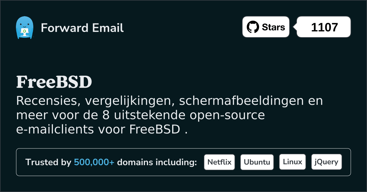 8 uitstekende open source e-mailclients voor FreeBSD in 2025