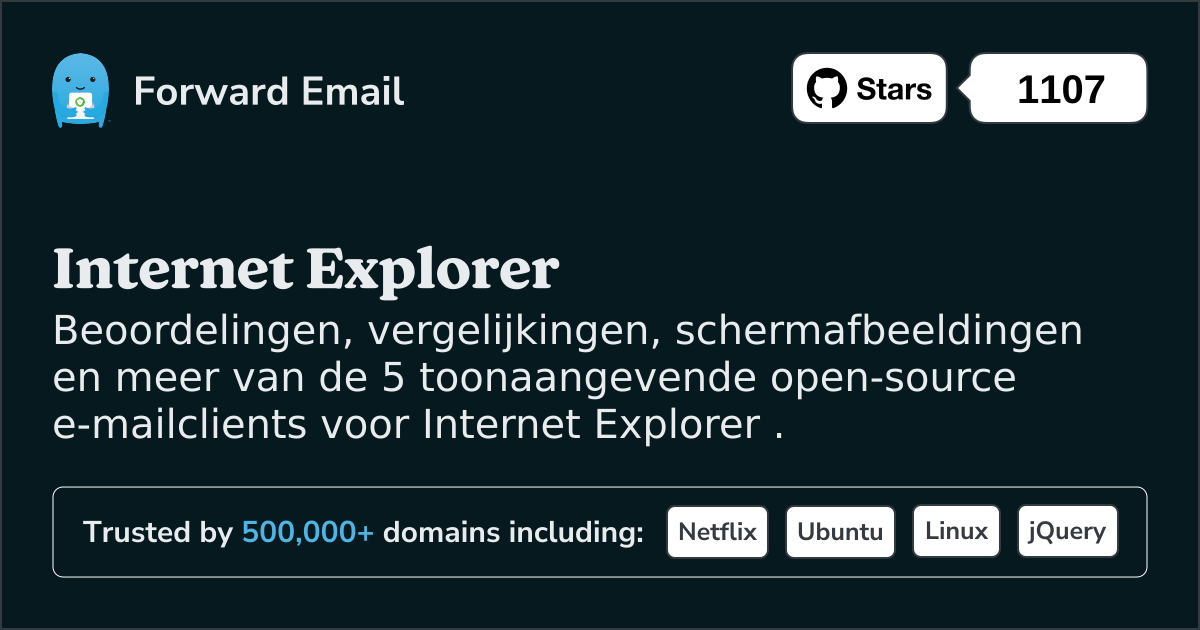 5 toonaangevende open source e-mailclients voor Internet Explorer in 2025
