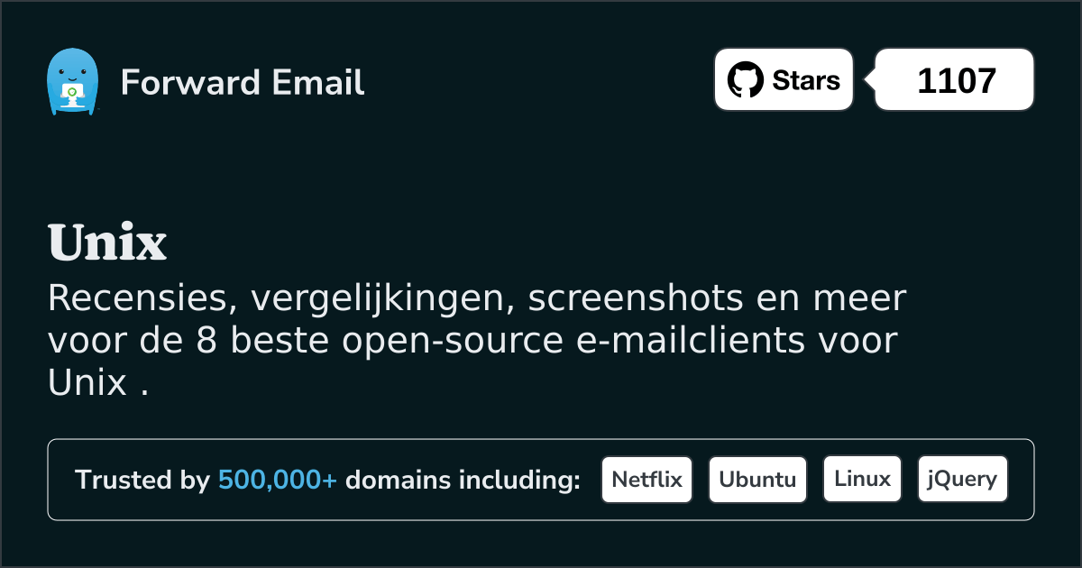 8 beste open source e-mailclients voor Unix in 2025