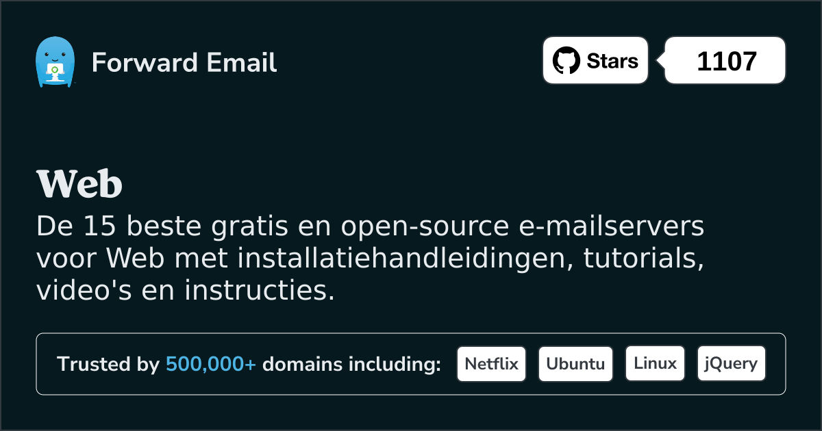 15 beste open source e-mailservers voor Web in 2025