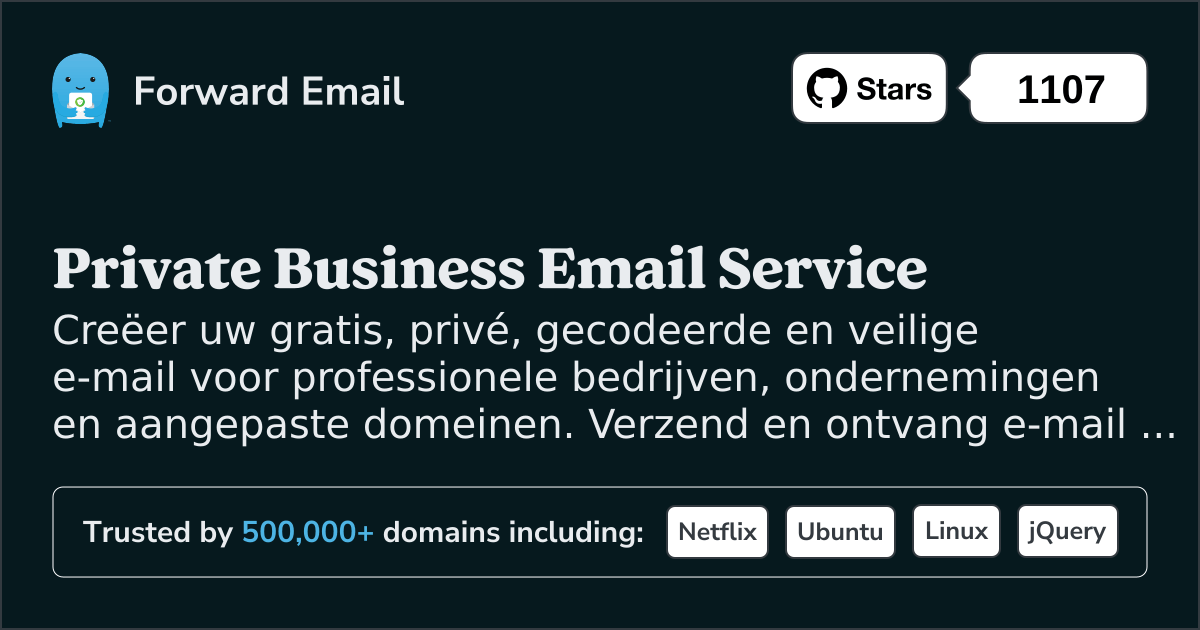 Privé zakelijke e-mail voor aangepaste domeinen