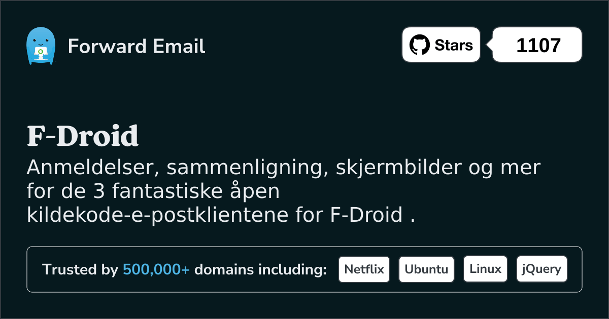 3 fantastiske e-postklienter med åpen kildekode for F-Droid i 2025