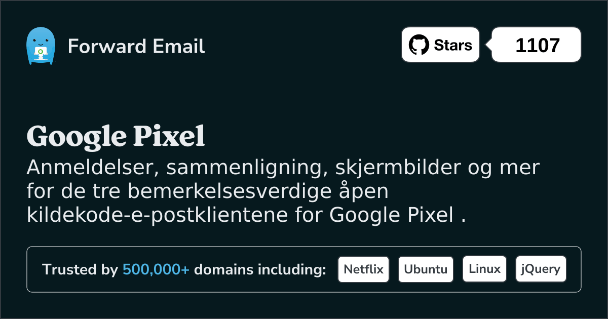 3 bemerkelsesverdige åpen kildekode-e-postklienter for Google Pixel i 2025