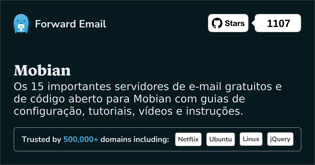 15 importantes servidores de e-mail de código aberto para Mobian em 2025
