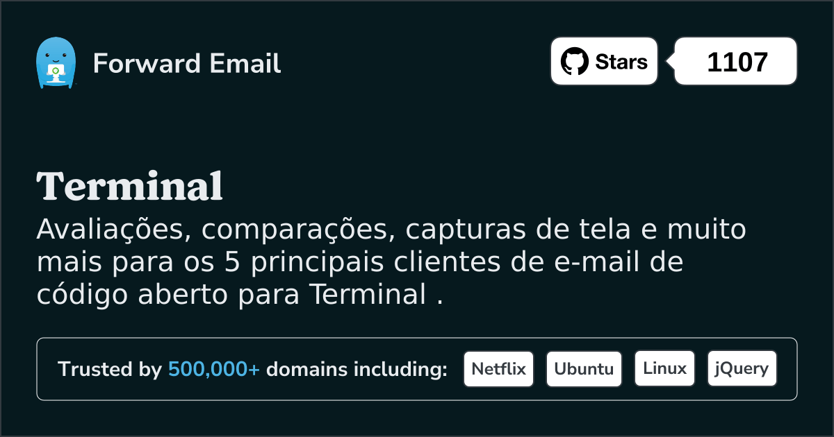 5 principais clientes de e-mail de código aberto para Terminal em 2025