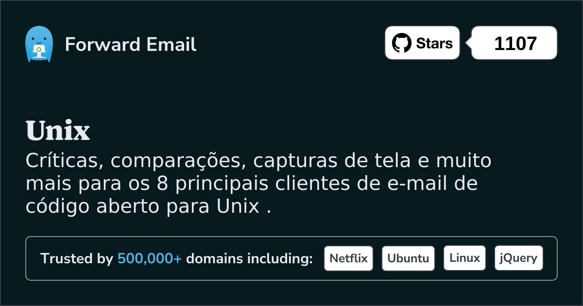 8 principais clientes de e-mail de código aberto para Unix em 2025